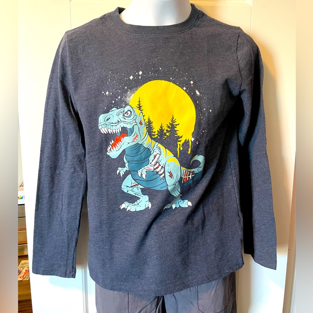 Cat and Jack Boys Long Sleeve Shirt